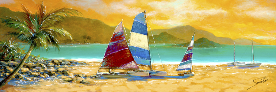 The Colorful Sails By Artist Joe Sambataro7