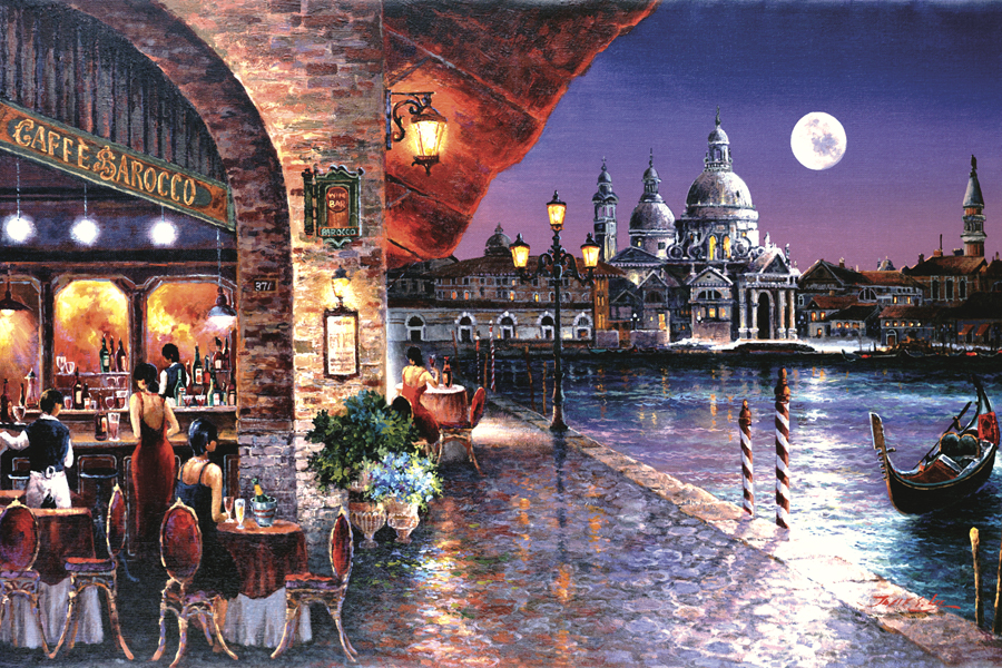 Cafe Barocco By James Lee - Tile Mural Creative Arts