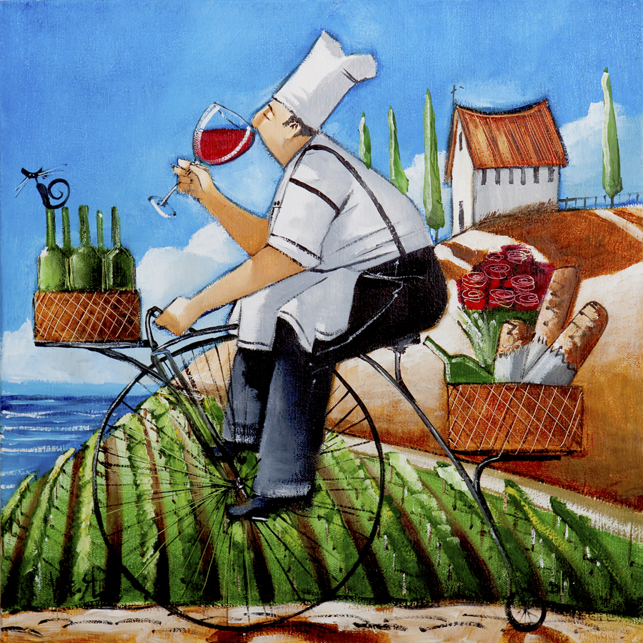 Chefs Delivery By Artist Ronald West 39747