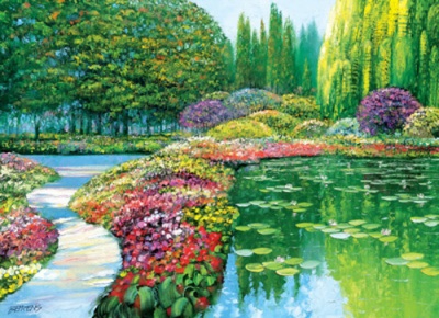 Colors Of Giverny By Artist Howard Behrens