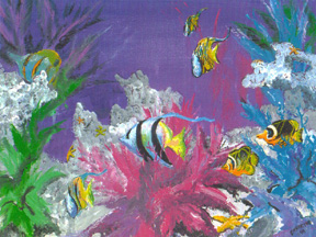 The Coral Reef By Artist Richard Enfantino