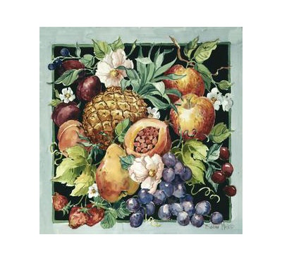 Fruit And Veggies By Artist Barbara Mock
