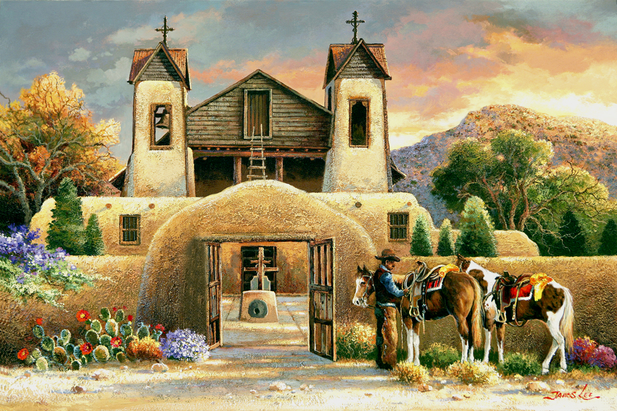 The Mission Afternoon By Artist James Lee