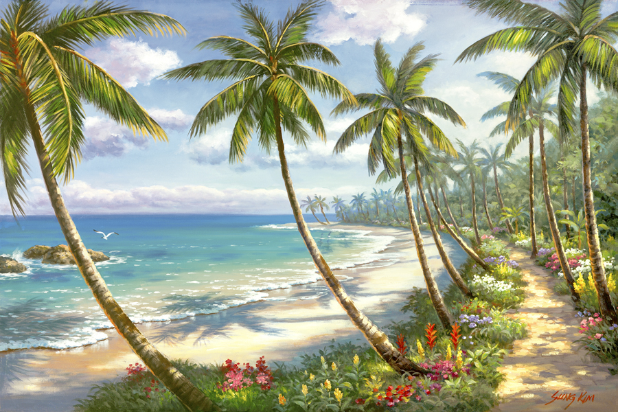 The Pathway To Paradise By Artist Sung Kim