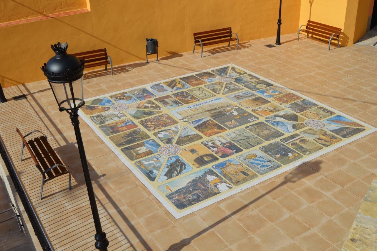 Public Park Map On The Floor - Tile Mural Creative Arts