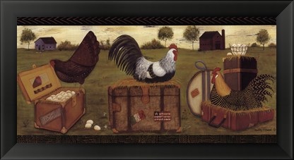 Roosters Rule By Dotty Chase - Tile Mural Creative Arts