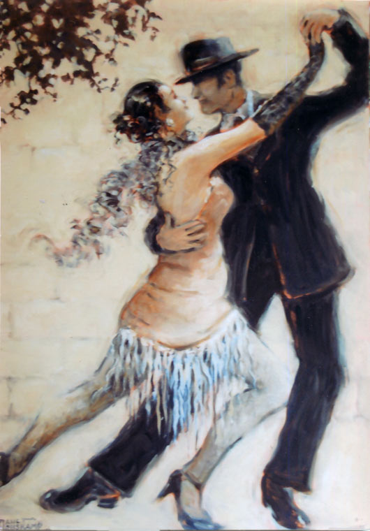 The Tango Allure By Artist Janet Krustkamp