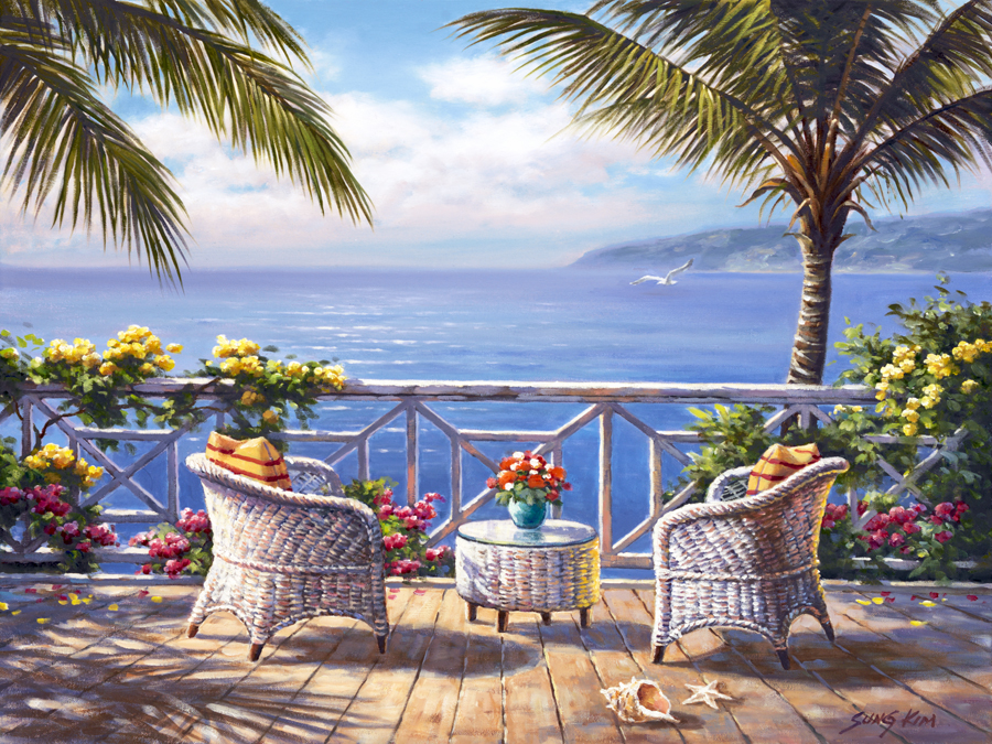 Two By Artist The Sea By Artist Sung Kim 39165