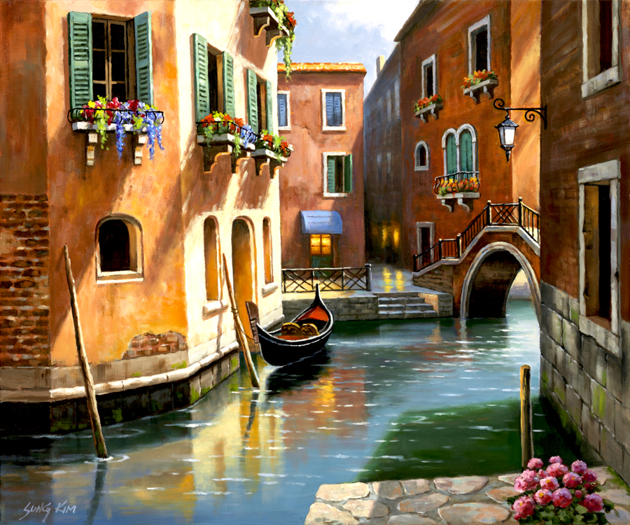 Venice Afternoon By Artist Sung Kim 39441