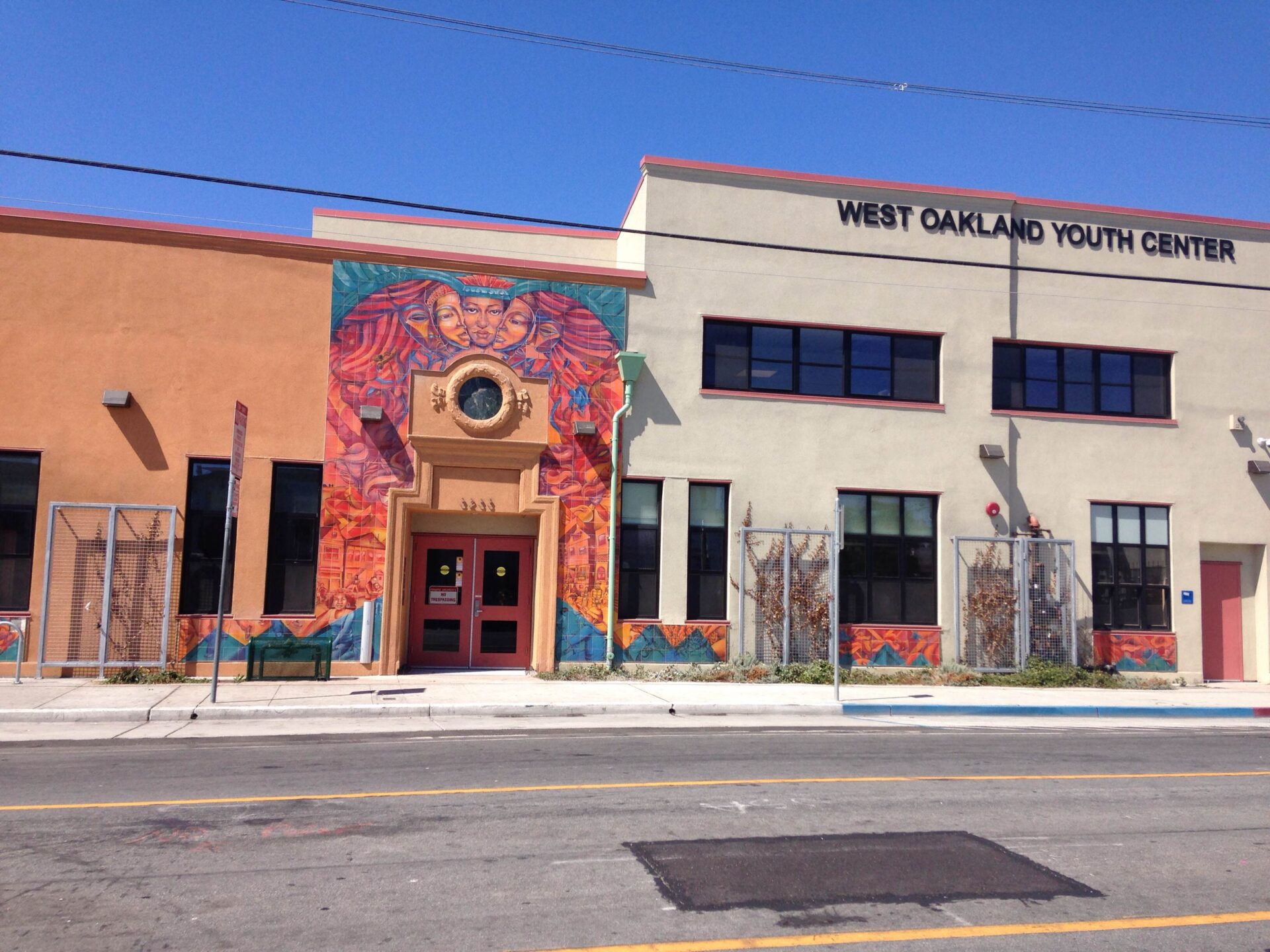 The West Oakland Youth Center - Tile Mural Creative Arts