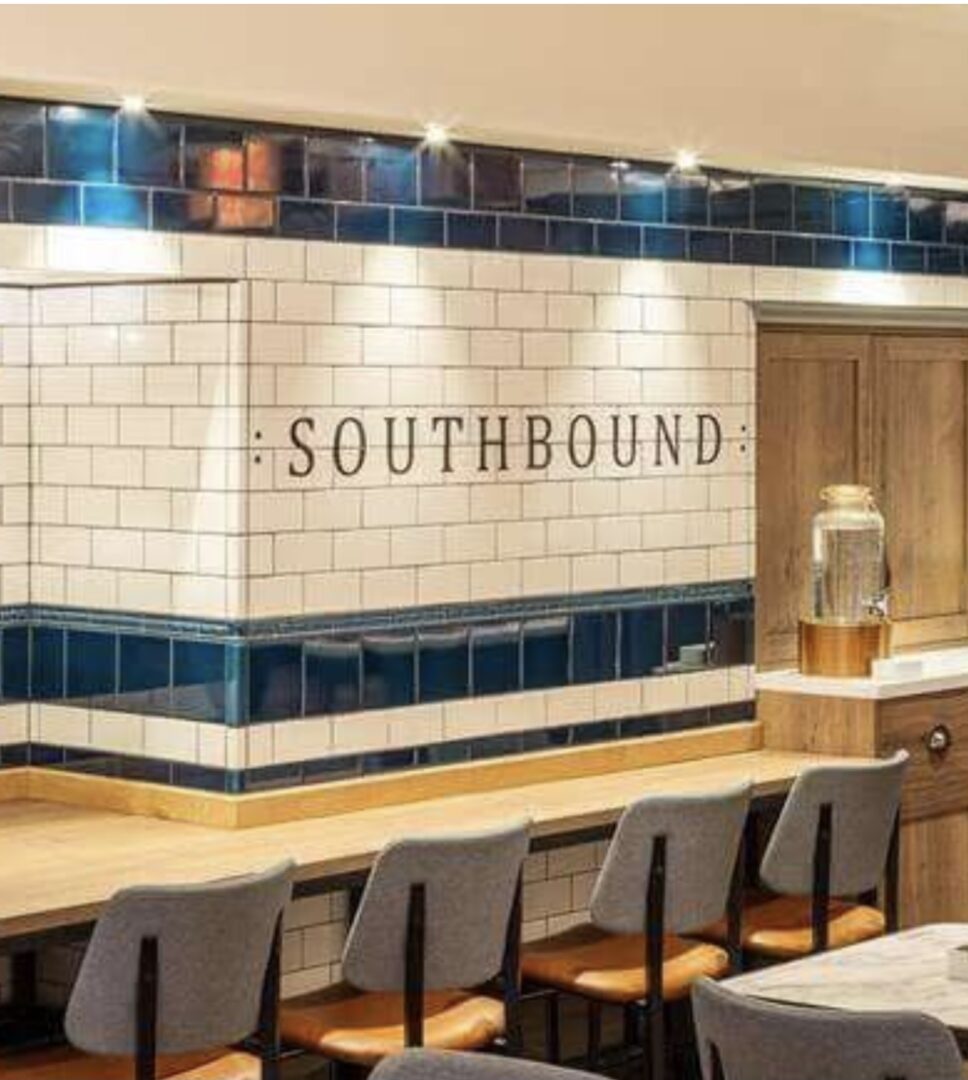 Southbound Restaurant Wall Tile - Tile Mural Creative Arts