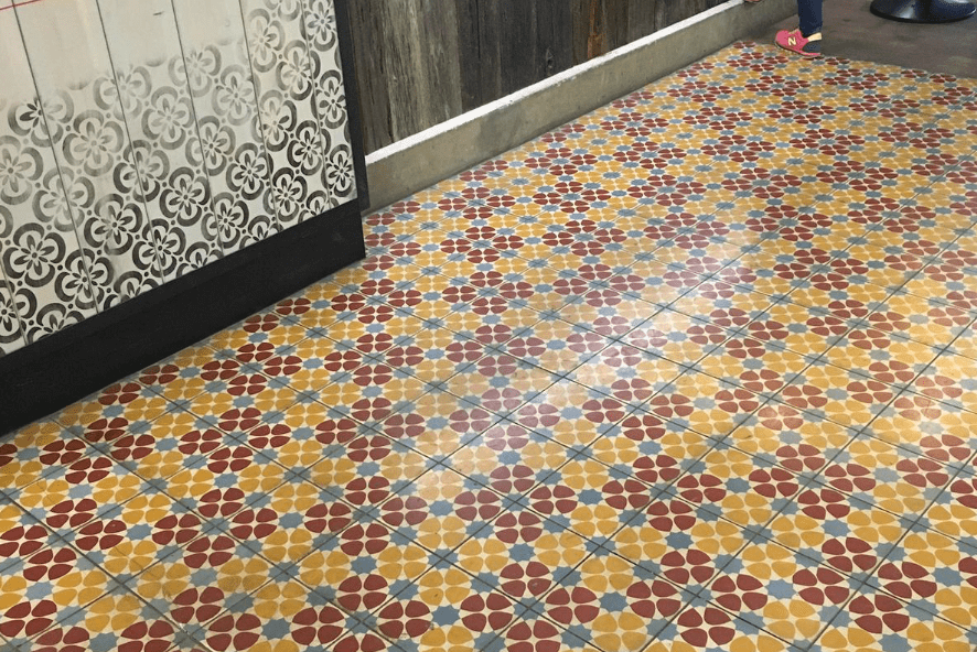 Custom restaurant wall tiles